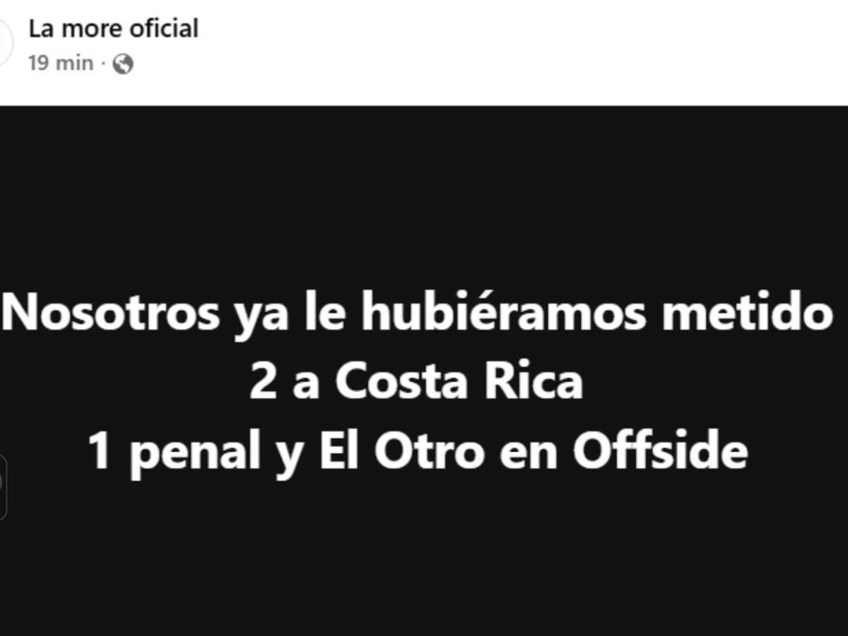 ¡Para reír! Los divertidos memes que dejó el aburrido empate entre Honduras y Costa Rica