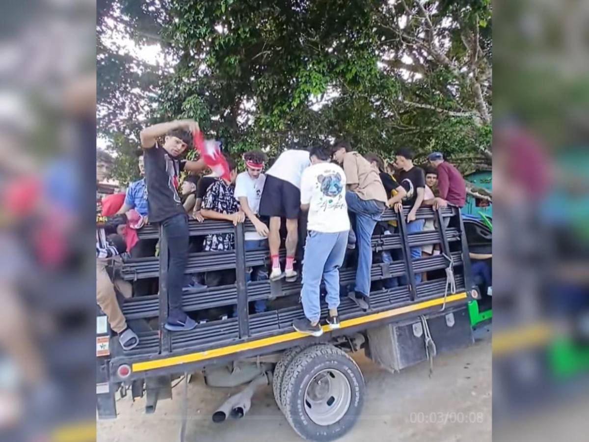 Imágenes muestran cómo viajaban las víctimas antes del volcamiento en Santa Bárbara