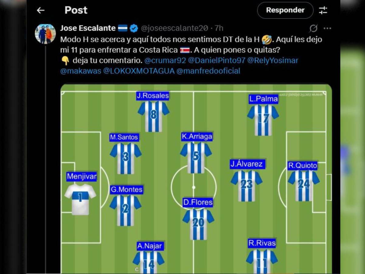 Exseleccionado de Honduras le dice a Agustín Auzmendi que se nacionalice: La ‘H’ te espera