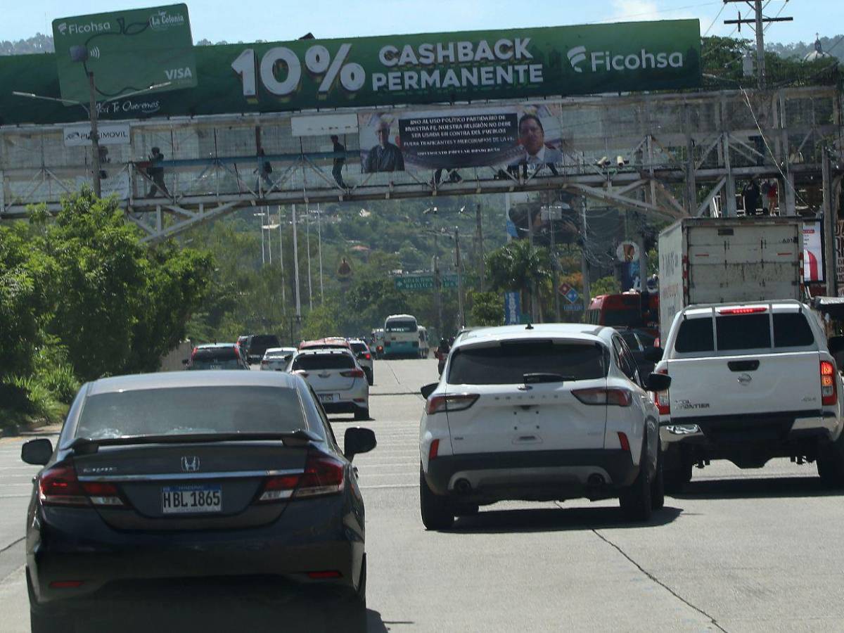 Entre ataques a las iglesias y apoyo al gobierno: las pancartas colocadas en la capital previo a la caminata