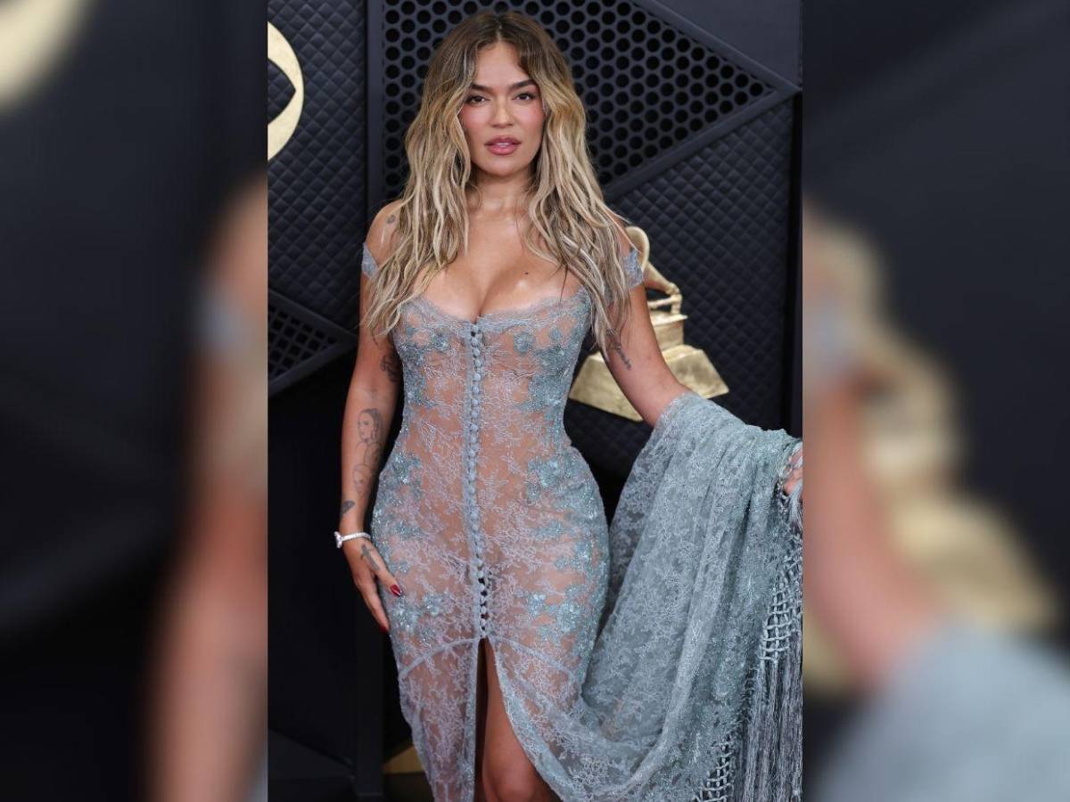 Plumas, transparencias y brillos: los protagonistas de la alfombra roja de los Grammys 2026