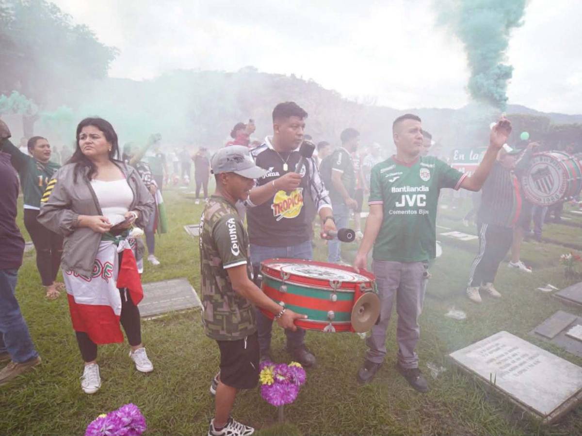 ¡Tristeza total! Así fue el último adiós al presidente del Marathón, Orinson Amaya