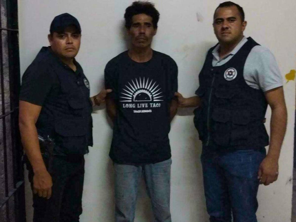 Capturan a hombre acusado de violar a sus tres hijas menores de edad en la capital