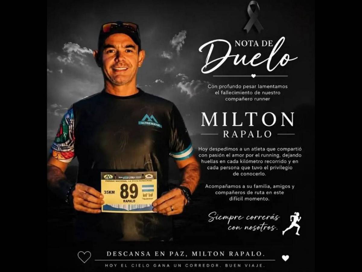Milton Rápalo, más que un empresario: así recuerdan al artista y runner asesinado en SPS