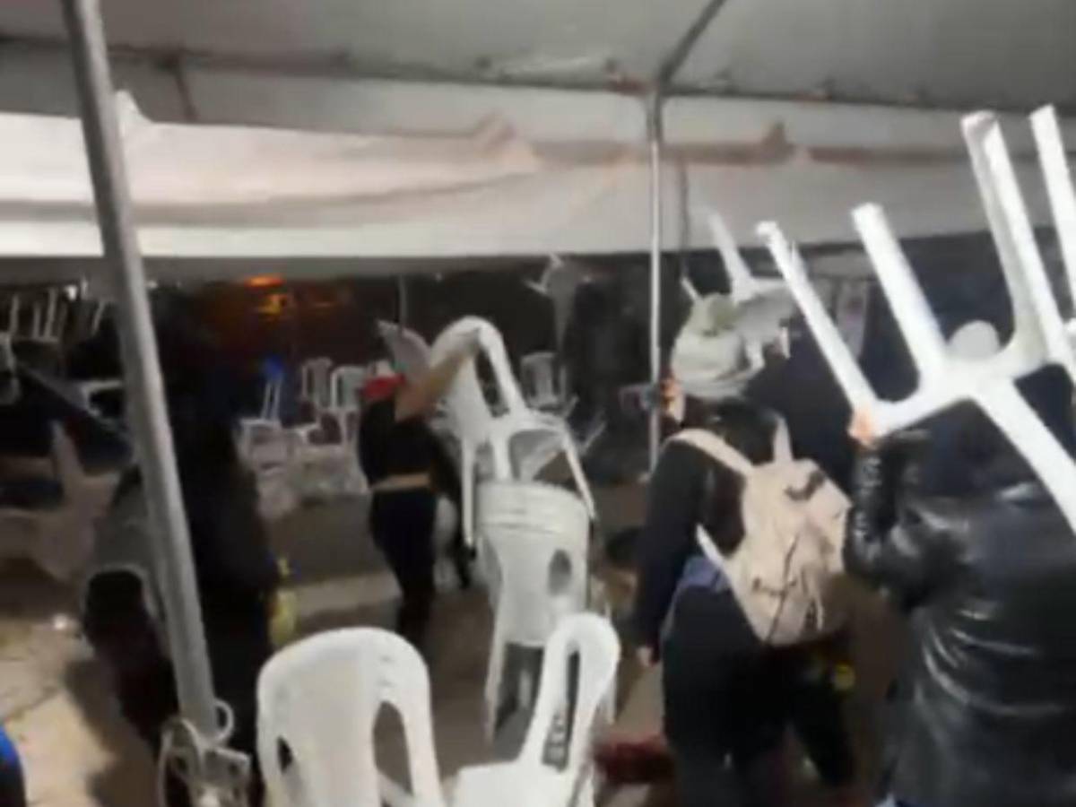 “Cuidado, ahí vienen las piedras”: así fueron los enfrentamientos en el Infop esta madrugada