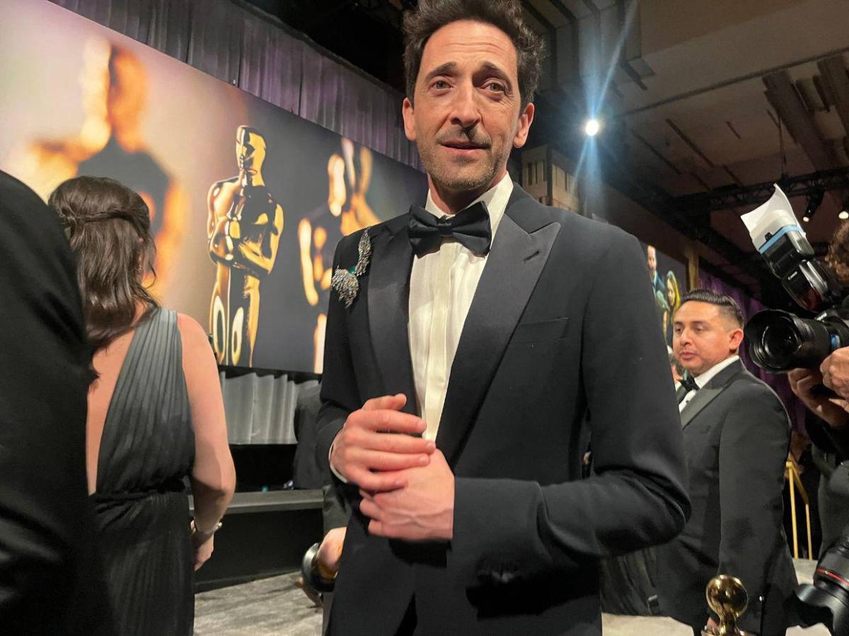 Adrien Brody impone nuevo récord con el discurso más largo en los Oscar