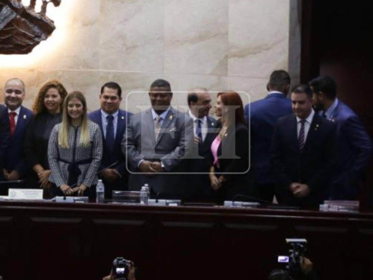 En imágenes: así fue juramentada la nueva Junta Directiva del Congreso Nacional​​​​​