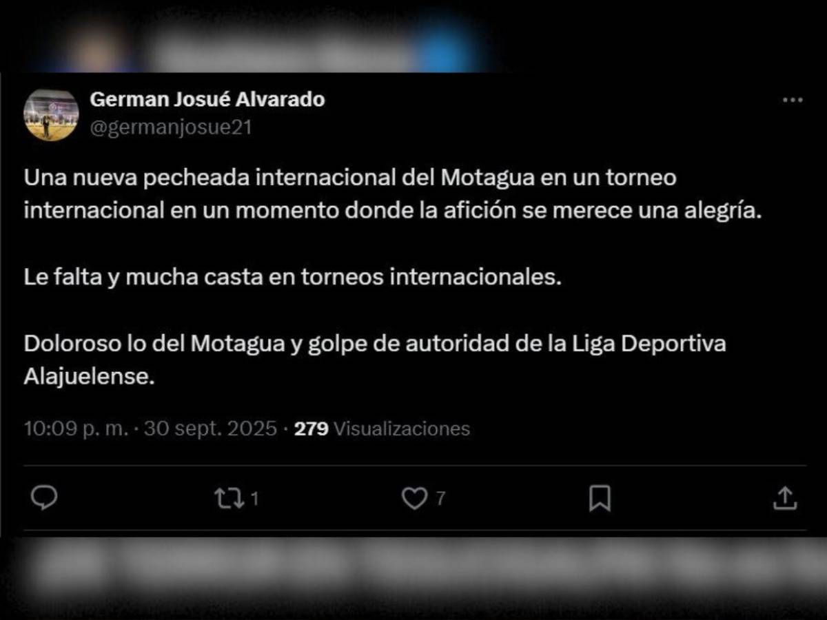 Equipo pecho frío: Lo que dice la prensa de Honduras y Costa Rica tras la eliminación de Motagua