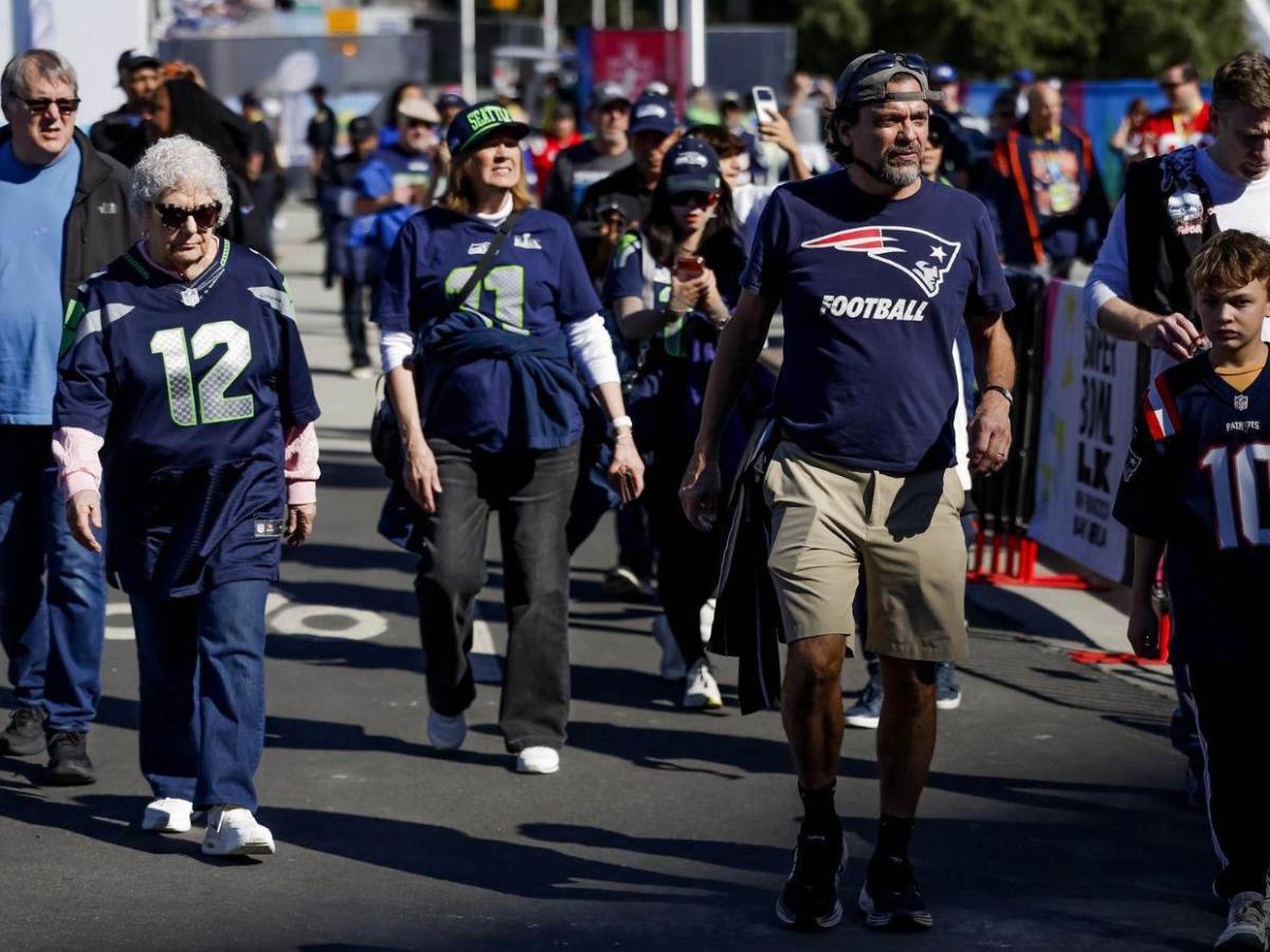 Así se vive el ambiente en el Levi's Stadium para el Super Bowl 2026