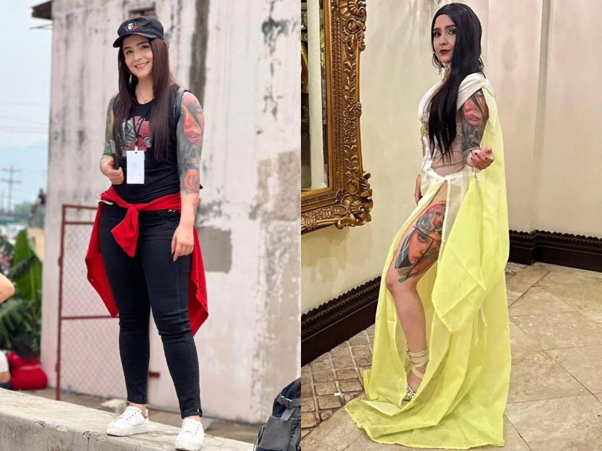 Lucy Guerrero, candidata a diputada de Libre que rompe tab&uacute;es con sus tatuajes 