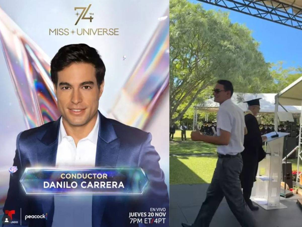Danilo Carrera en Honduras: Asiste a graduación de su hermano en Zamorano