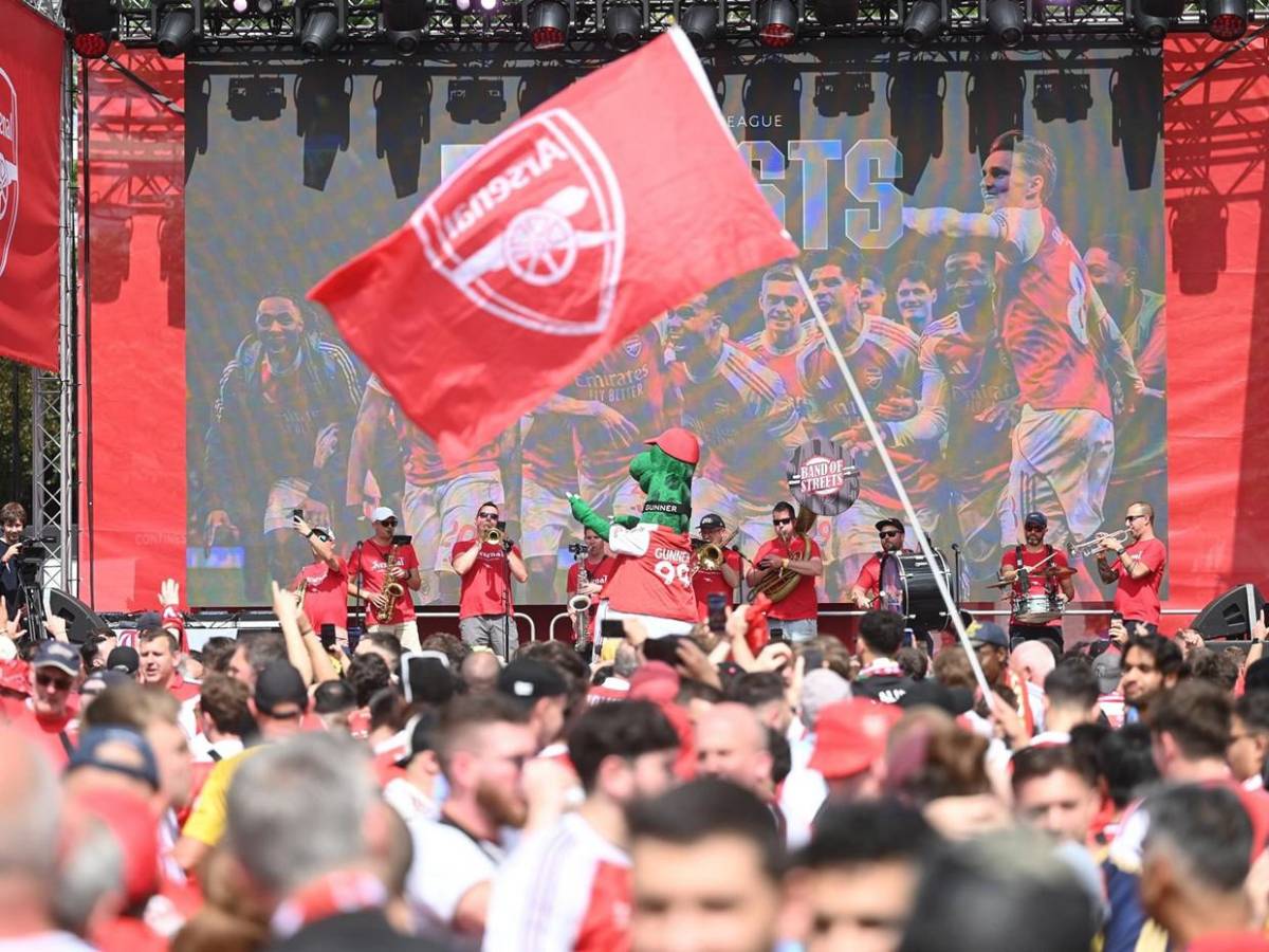 El ambiente en la final de la UEFA Champions League entre PSG vs Arsenal