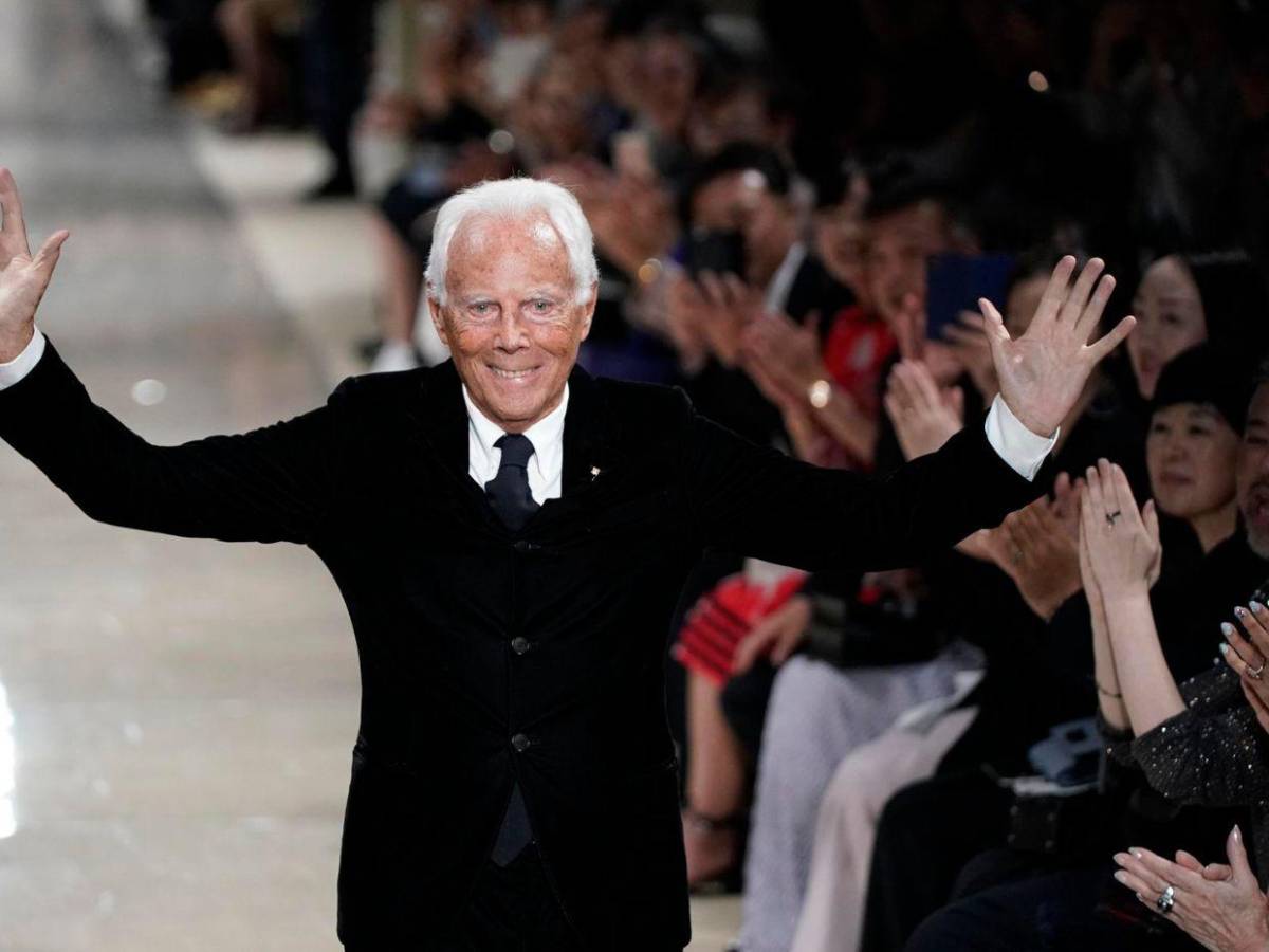 Un revolucionario de la moda: Giorgio Armani, ícono que vistió a estrellas y presidentes