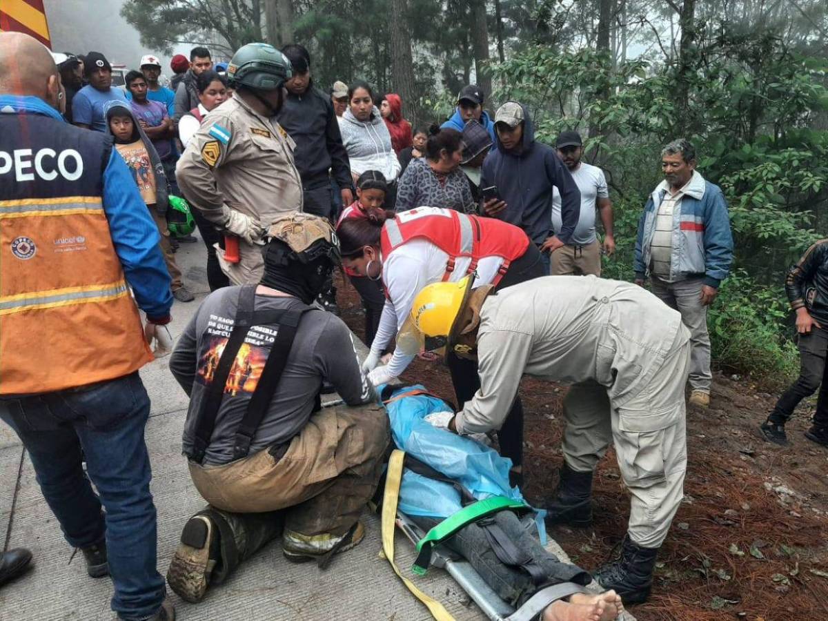 Lelis Juárez, víctima que murió tras volcamiento de bus en Intibucá