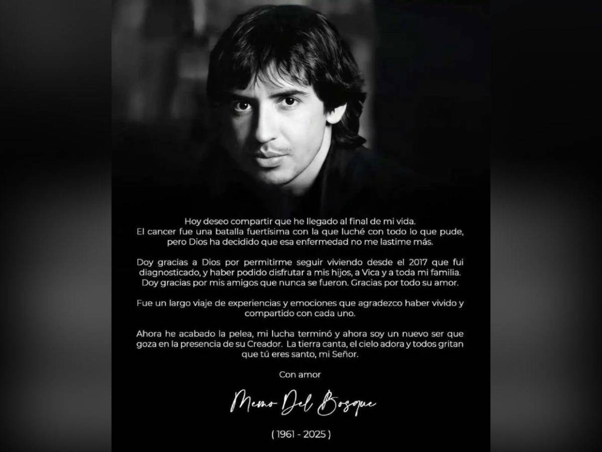 Los hijos de Memo del Bosque, el productor mexicano que luchó contra el cáncer