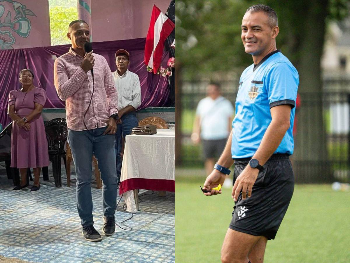 De árbitro de Liga Nacional a alcalde electo en los comicios generales en Honduras