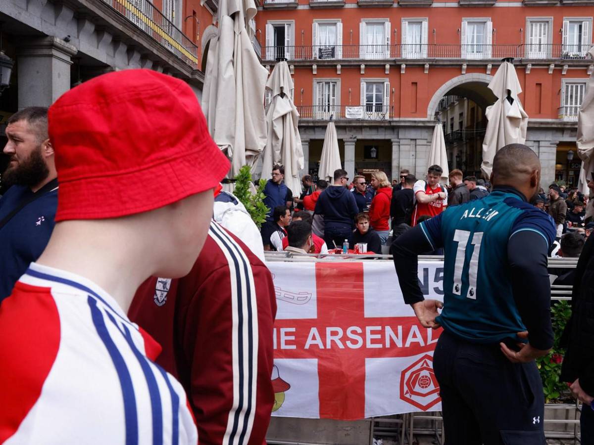 Ambiente caliente y máxima seguridad para el Real Madrid-Arsenal