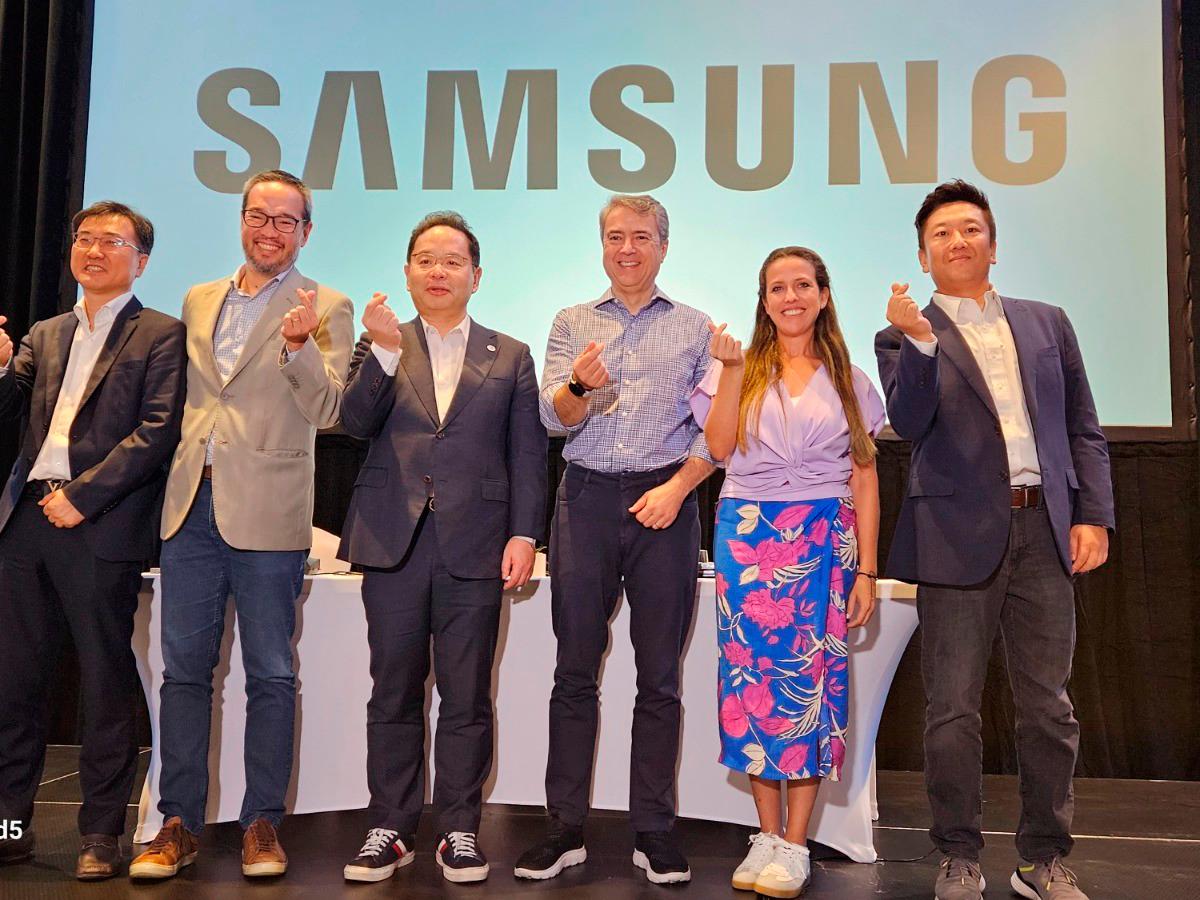 Ejecutivos de Samsung anuncian apoyo a Busan como sede de la Expo 2030.