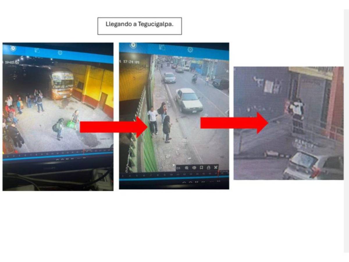 Cámara captó a menor llegando a Tegucigalpa, luego inventó su muerte y que vendieron sus órganos