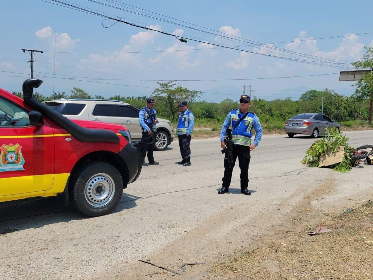 Su cuerpo casi se parte en dos: así murió Irvin Bonilla al estrellarse contra un bus en Yoro