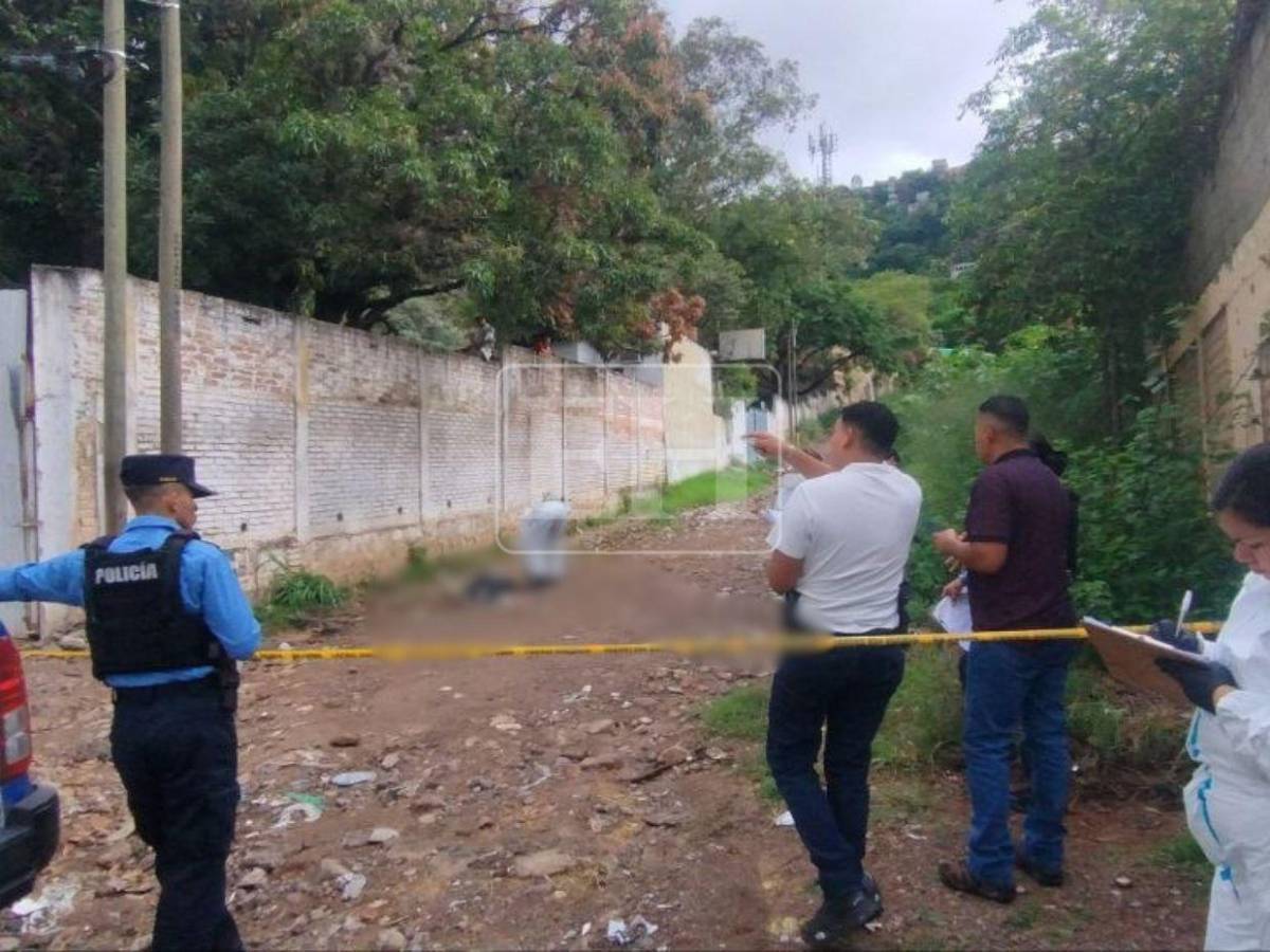 Lo persiguieron hasta matarlo: acribillan a un hombre en la colonia Santa Isabel de Tegucigalpa