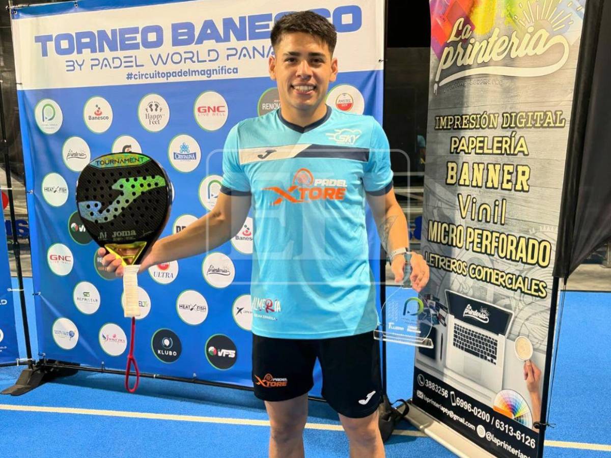 Brayan Torres, padelista profesional argentino que murió tras colisión en el anillo periférico