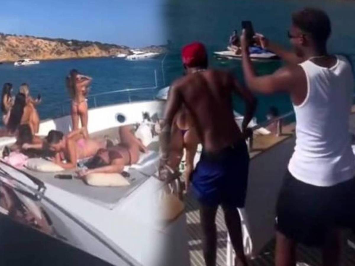 ¡Captados! Futbolistas del Barcelona son vistos en un yate lleno de mujeres en sus vacaciones