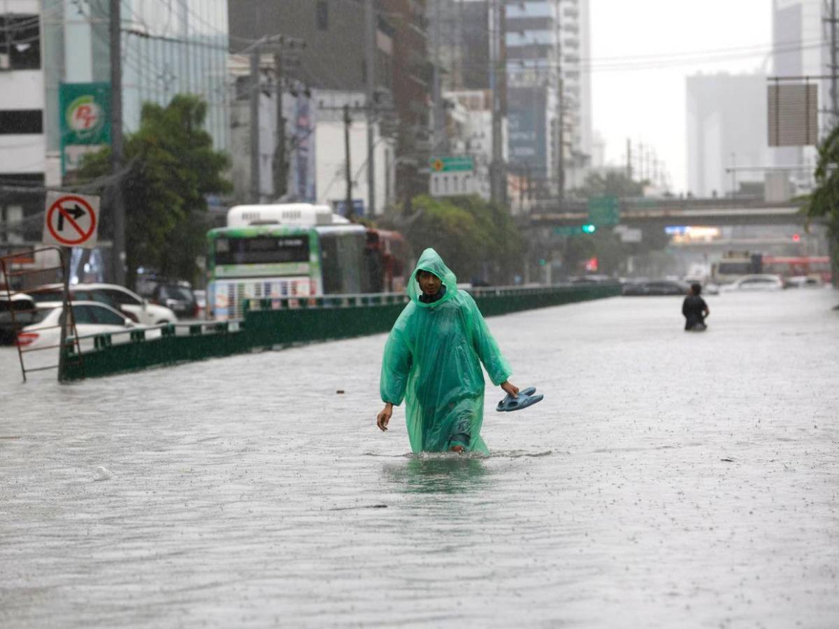 Bangkok declara el estado de desastre por inundaciones tras fuertes lluvias