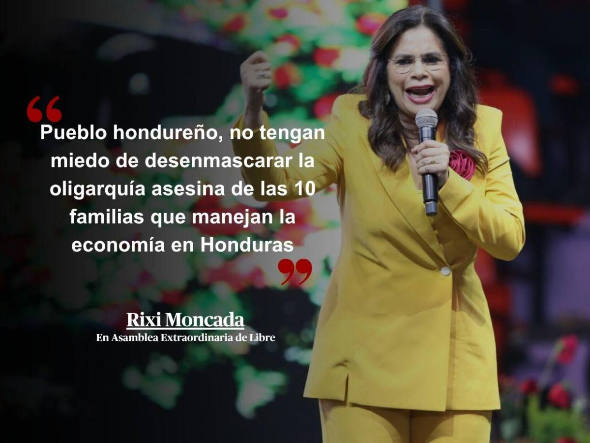 “Soy del pueblo, soy justicia”: 33 frases de Rixi Moncada en asamblea de Libre rumbo a las generales “Soy del pueblo, soy justicia”: 33 frases de Rixi Moncada en asamblea de Libre rumbo a las generales