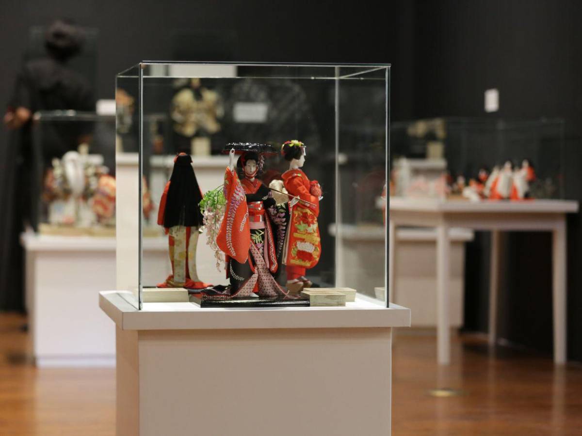 Exposición de muñecas  japonesas en Tegucigalpa