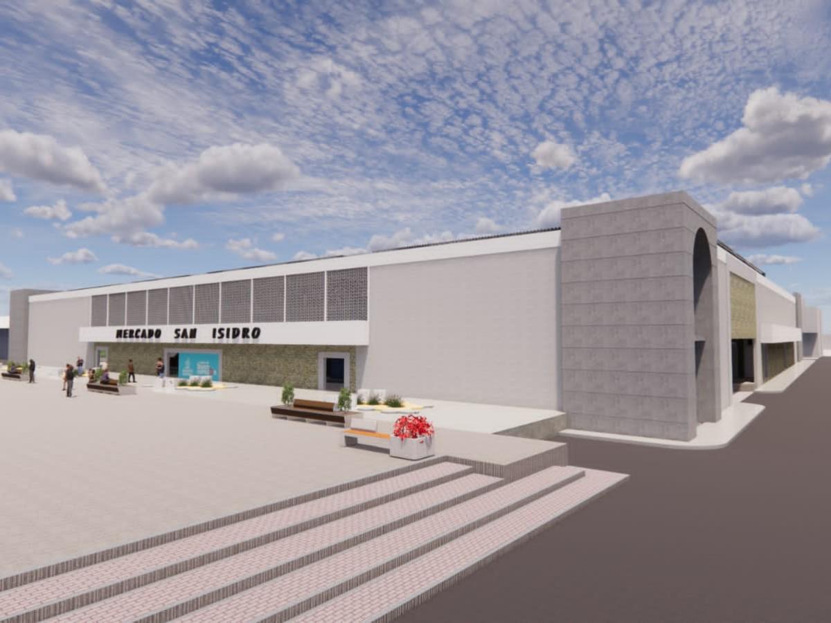 Este es el nuevo diseño del mercado San Isidro de la capital