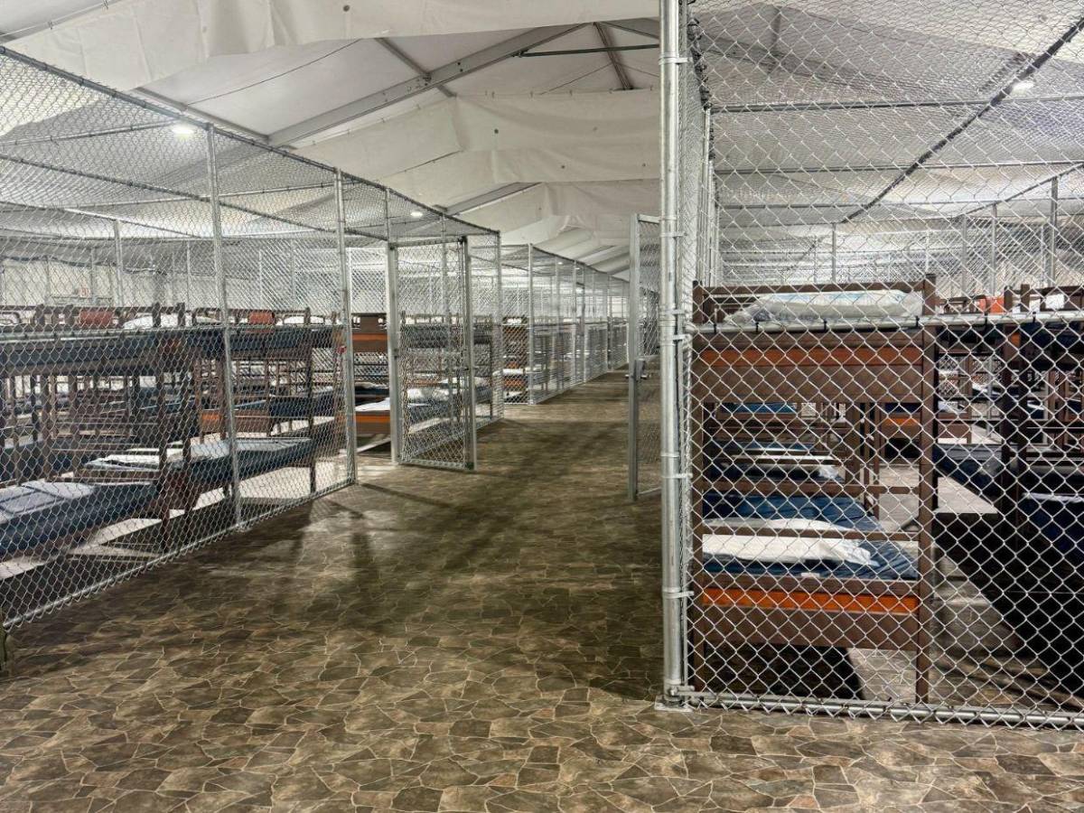Así es Alligator Alcatraz, la nueva prisión para migrantes en Florida