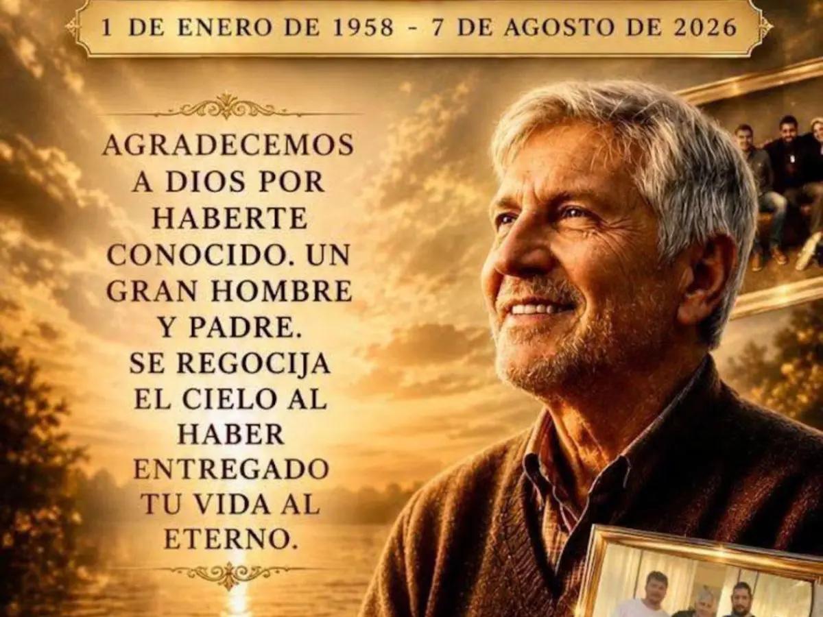 ¡En Paraguay! Sale a la luz una de las últimas fotos de Jorge Messi: Se entregó al Señor
