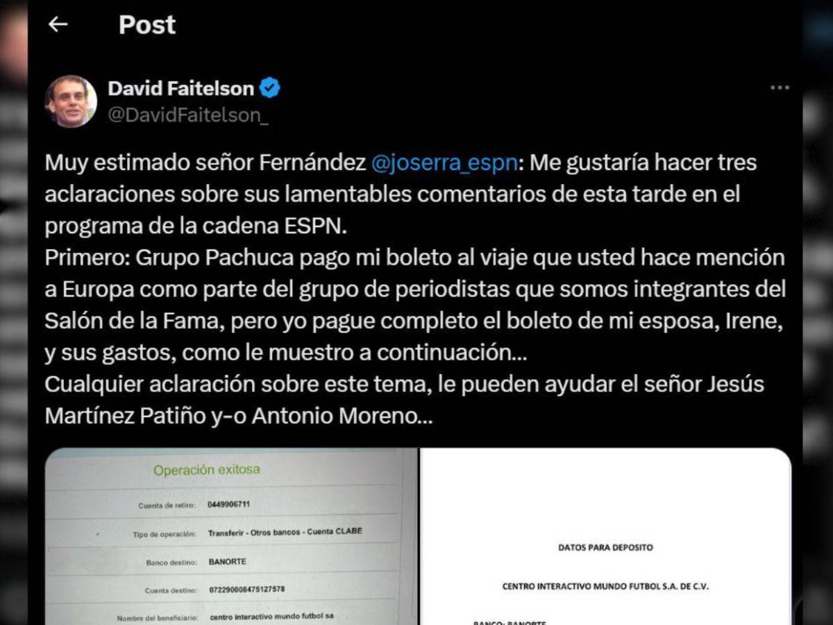 Faitelson sacude redes al revelar problema de José Ramón Fernández con la cocaína