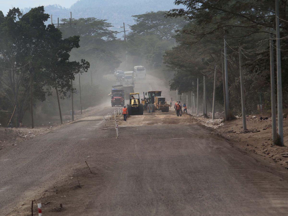 $!Este año se tiene proyectado que se intensifiquen los trabajos en la carretera CA-6 hacia Danlí, El Paraíso.