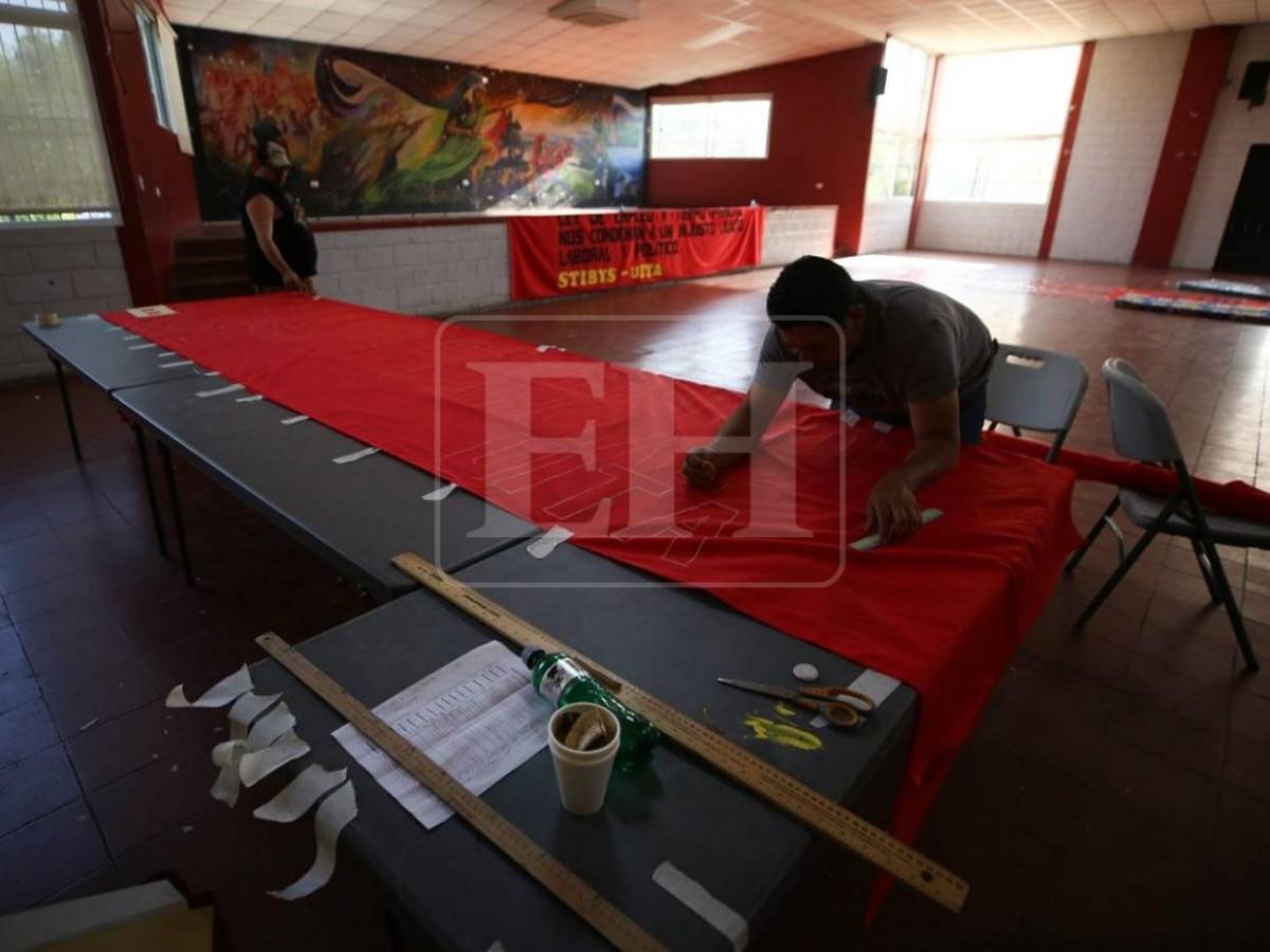 Trabajadores afinan detalles para la marcha del 1 de Mayo