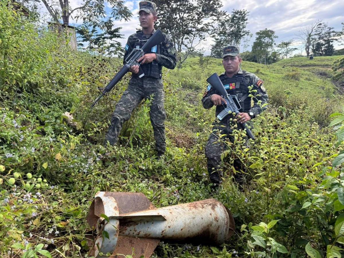 Una bomba dormida desde los 80´: vestigio bélico que Olancho guardó por más de 40 años