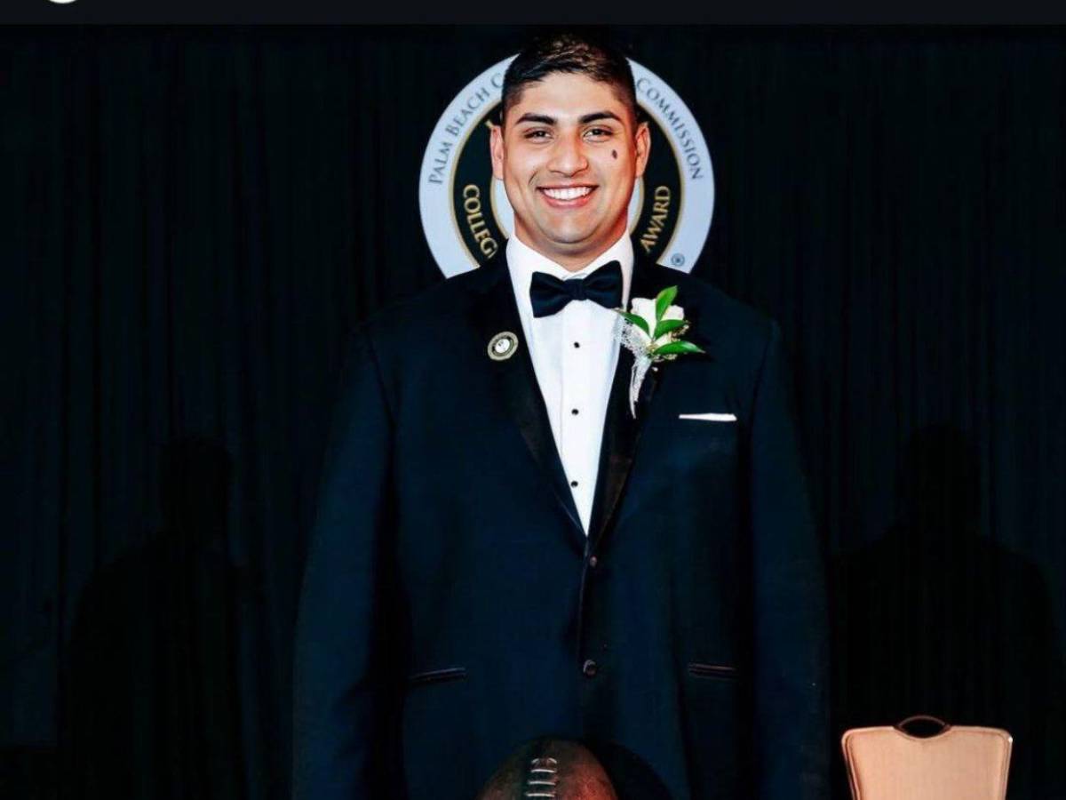 Kenny Almendares, el hondureño que firmó con los 49ers de la NFL