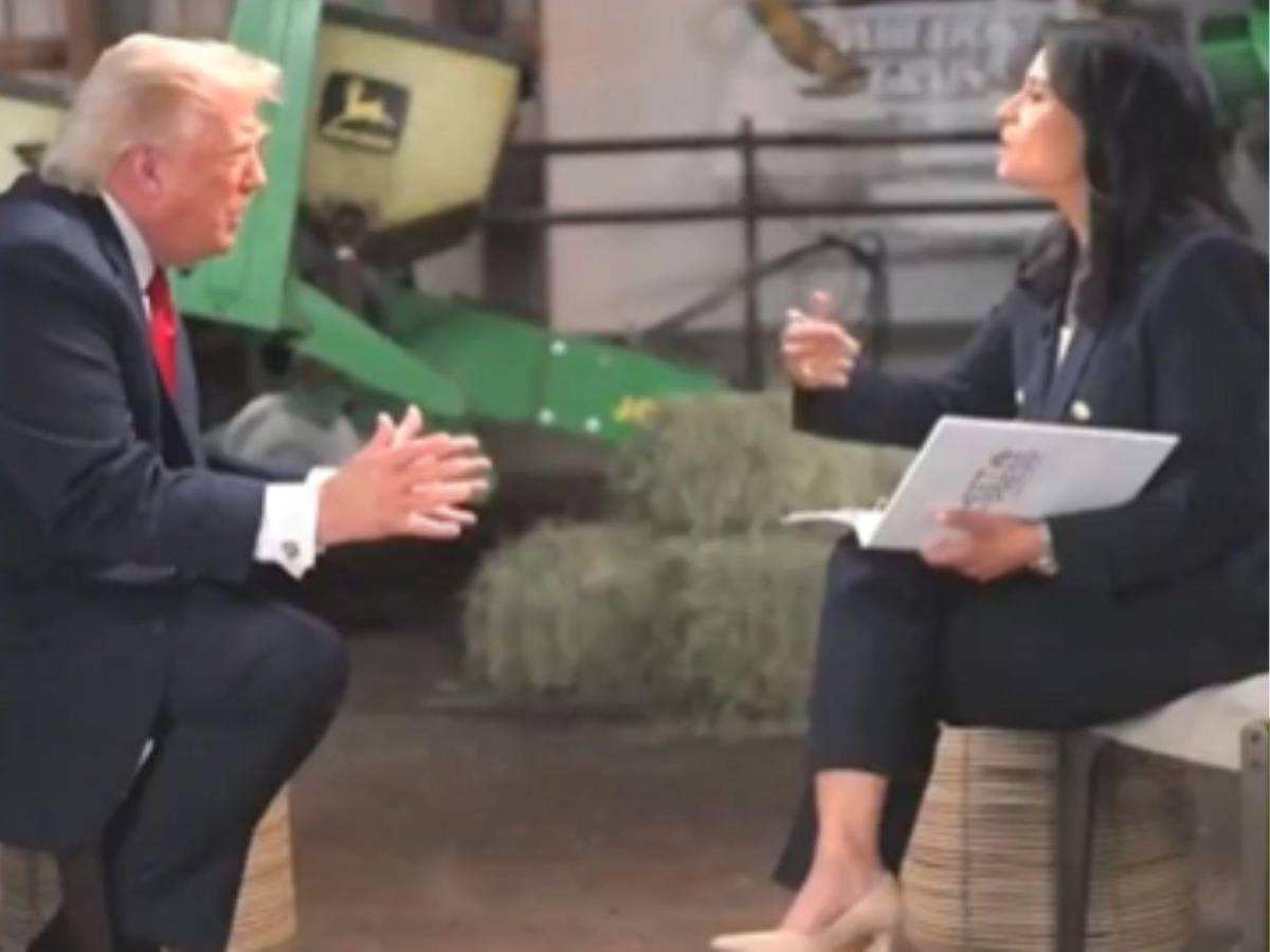 “Tú eres corrupta”: ¿Quién es Kristen Welker, la periodista que fue agredida por Trump antes de abandonar entrevista?
