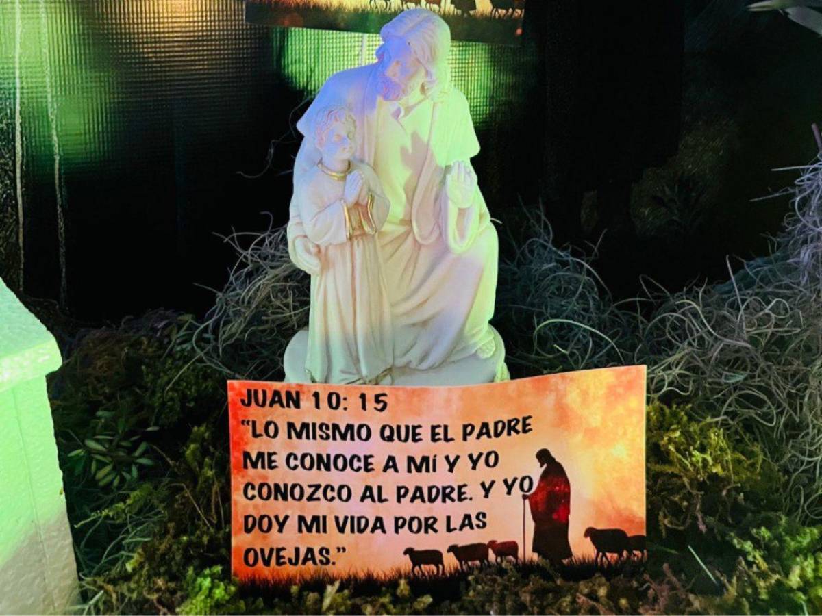 31 años de tradición: Nacimiento inspirado en El Buen Pastor abre sus puertas