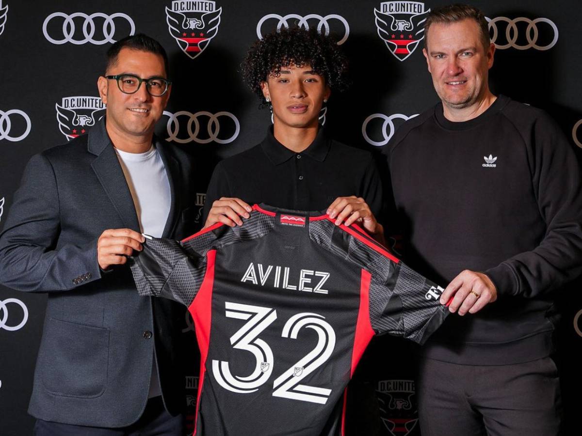 De Choluteca a la MLS: Óscar Aviléz debuta con apenas 16 años en el D.C. United