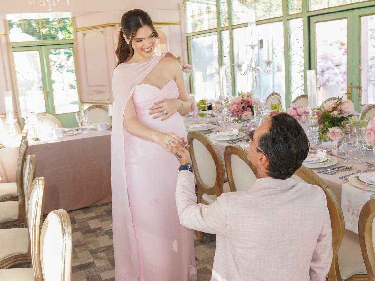 Marc Anthony, padre por octava ocasión, presenta a su hija Myla