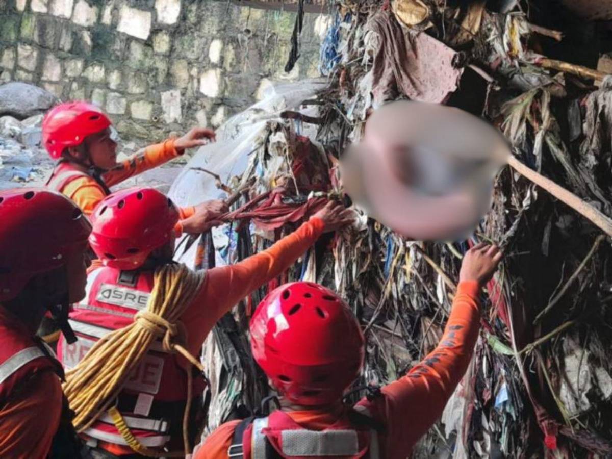 Así fue el dramático hallazgo de uno de los niños arrastrados por quebrada en la Cantarero López