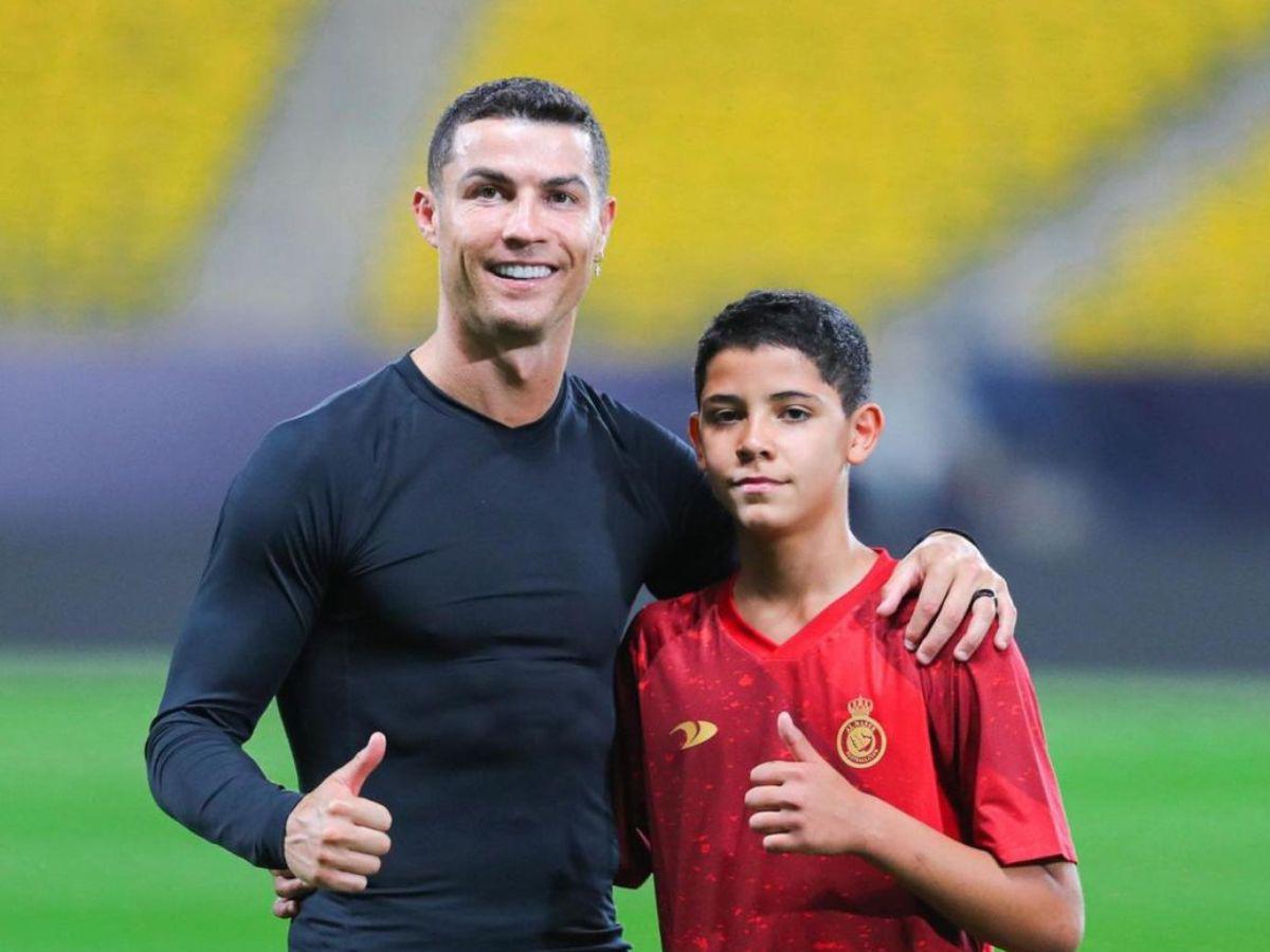 Hijo de Cristiano Ronaldo firma con nuevo equipo a sus 13 años