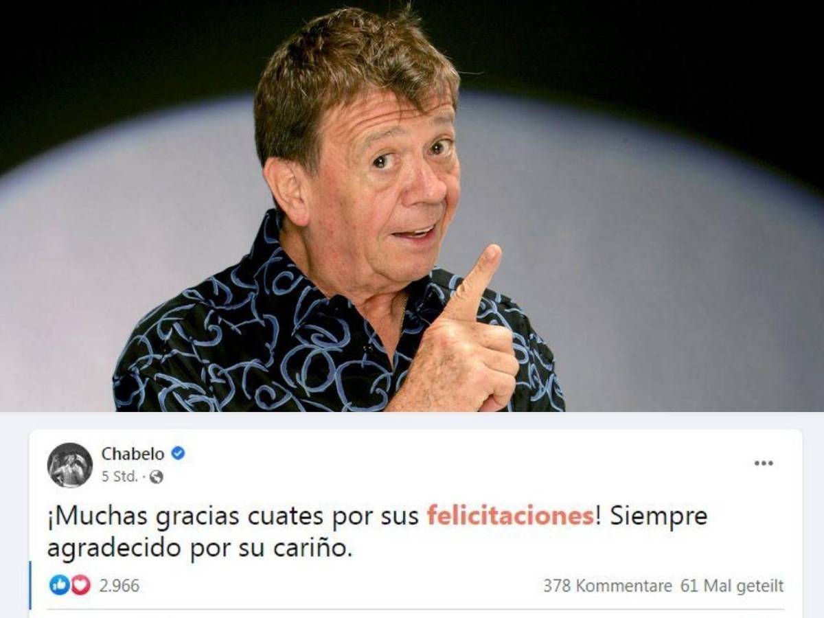 Los mensajes de sus seguidores no se hicieron esperar.