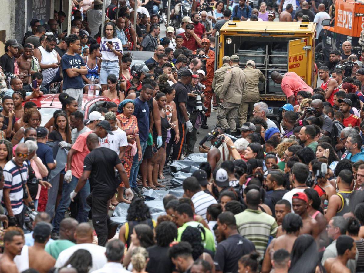 Río de Janeiro cuenta más de un centenar de muertos en su operación más sangrienta