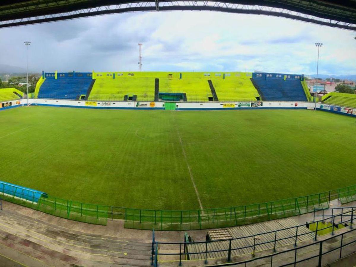 El estadio JRVV fue remodelado hace algunos años y es la sede del Olancho FC.