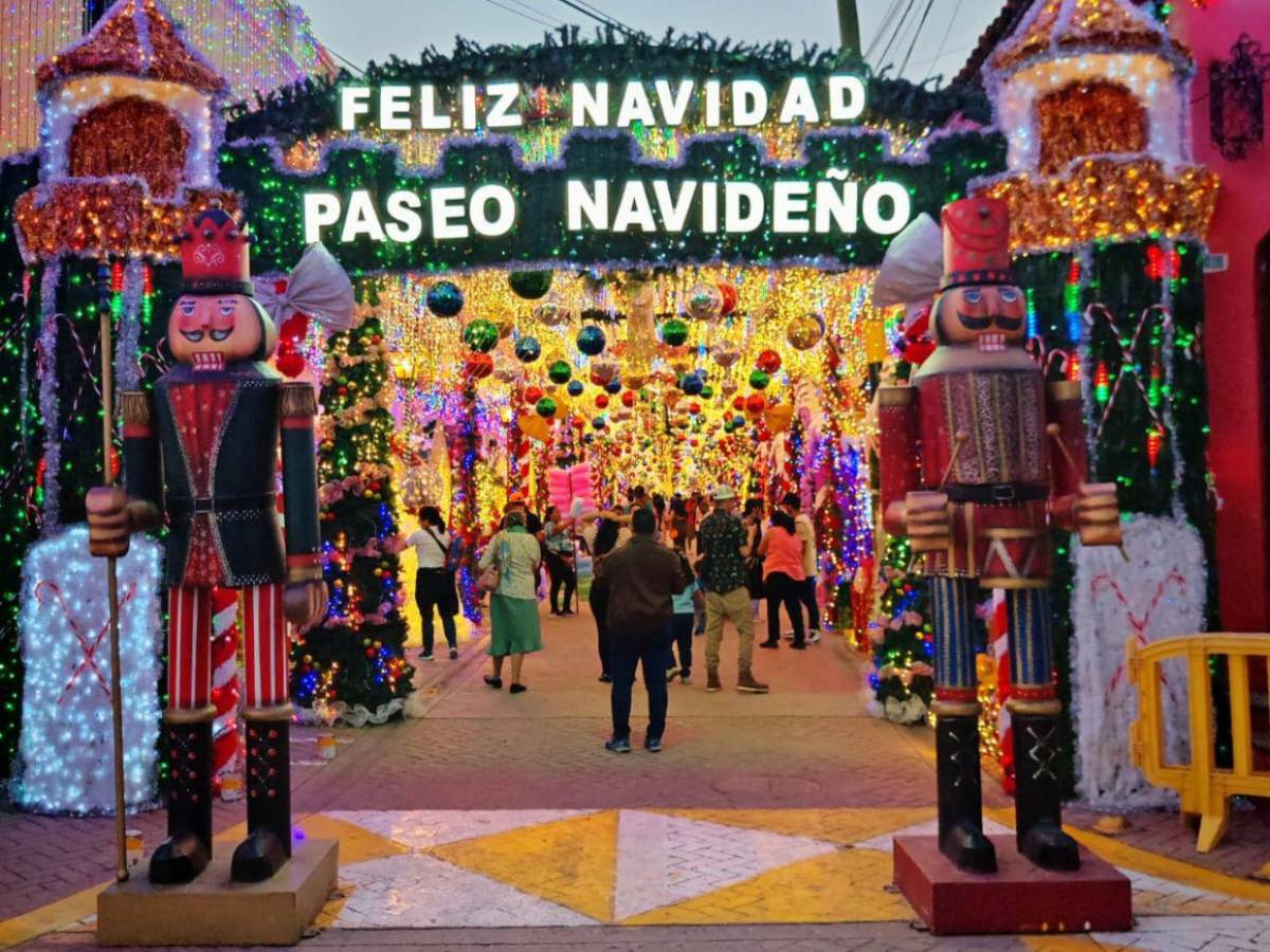 Luces, tradición y magia: Comayagua ya está en modo navideño