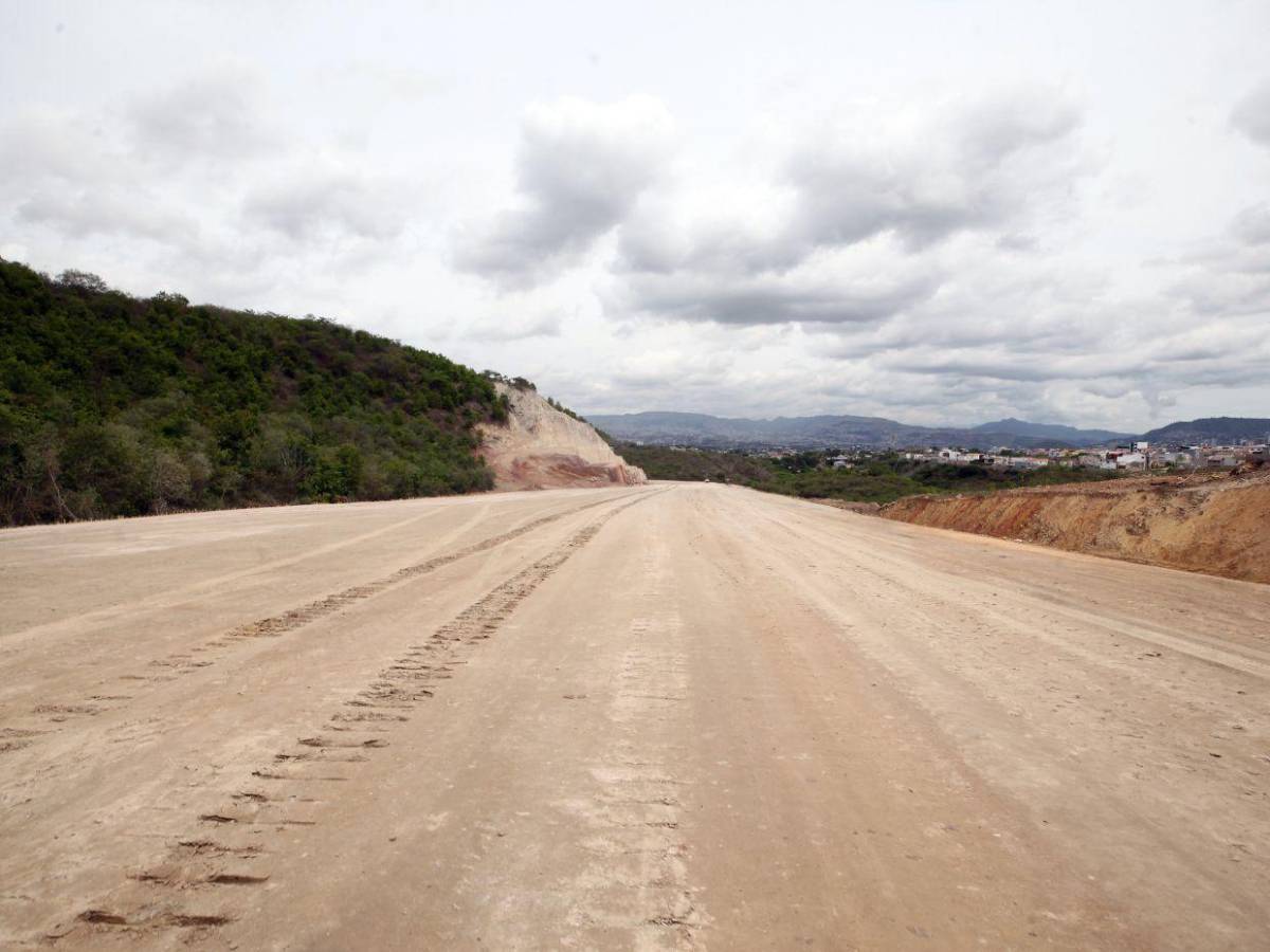 Así avanza el libramiento al sur de Tegucigalpa: obra alcanza un 8% de ejecución