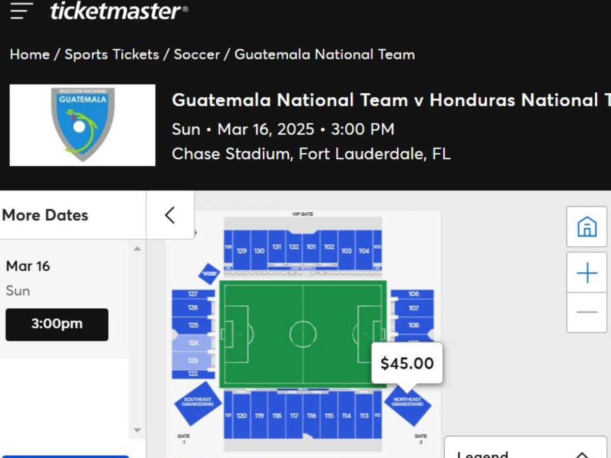 Dónde comprar y cuánto valen los boletos para el Honduras vs Guatemala en EE UU